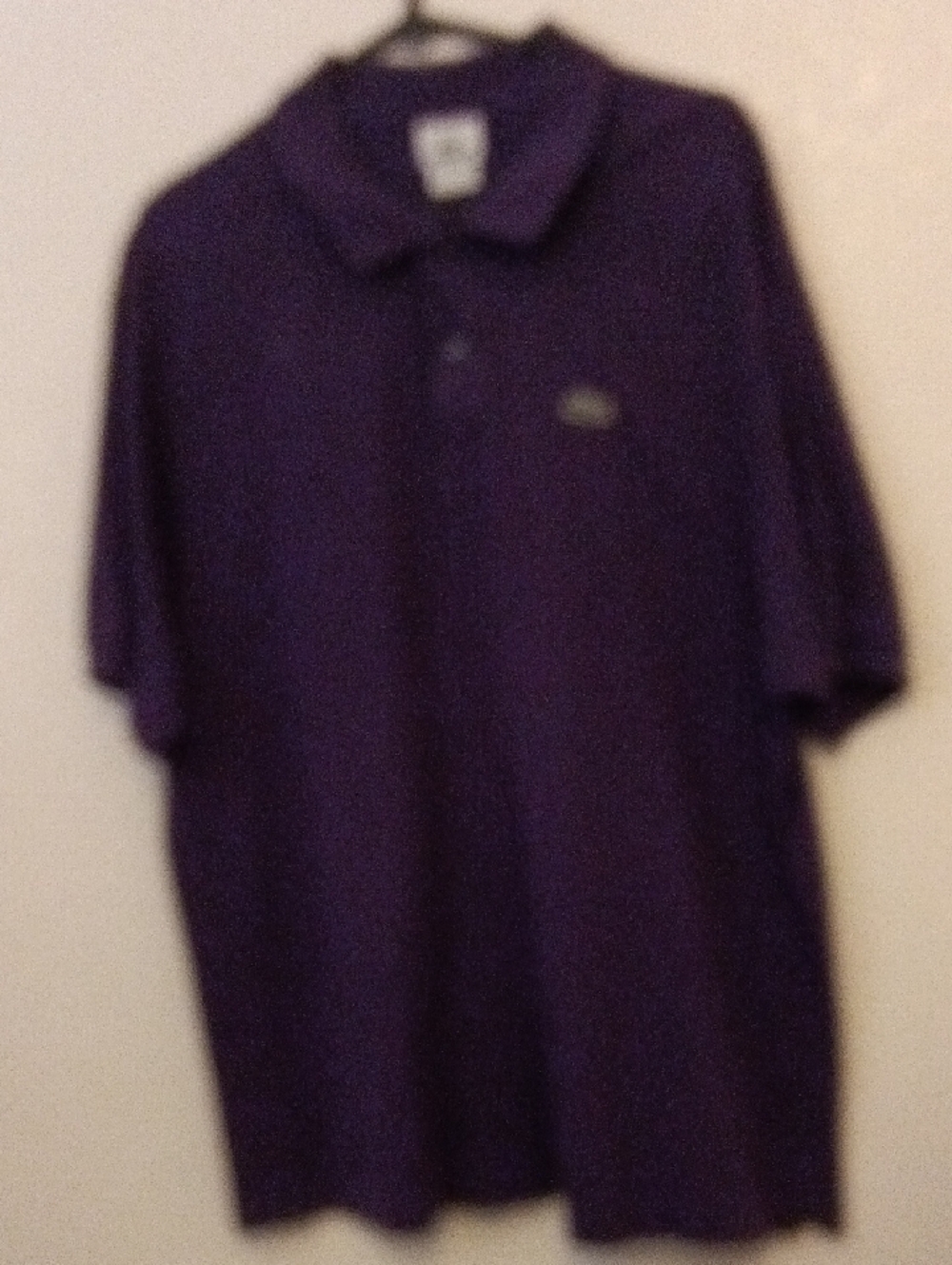 Lacoste Men's Deep Purple Polo Shirt